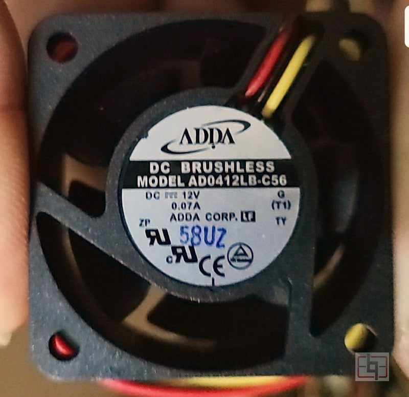 ADDA AD0412LB-C56 12V 0.07A 3wires Cooling Fan - Original New ADDA AD0412LB-C56 12V 0.07A 3wires Cooling Fan - Original New